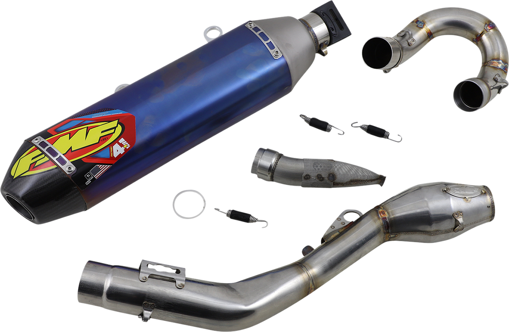 FMF 4.1 RCT Exhaust with MegaBomb - Anodized Titanium 045652
