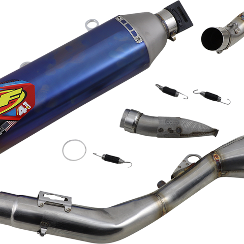 FMF 4.1 RCT Exhaust with MegaBomb - Anodized Titanium 045652