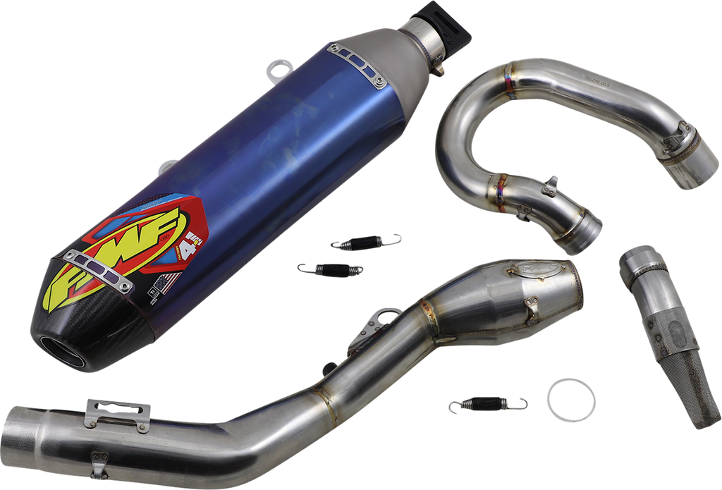 FMF 4.1 RCT Exhaust with MegaBomb - Anodized Titanium 045653