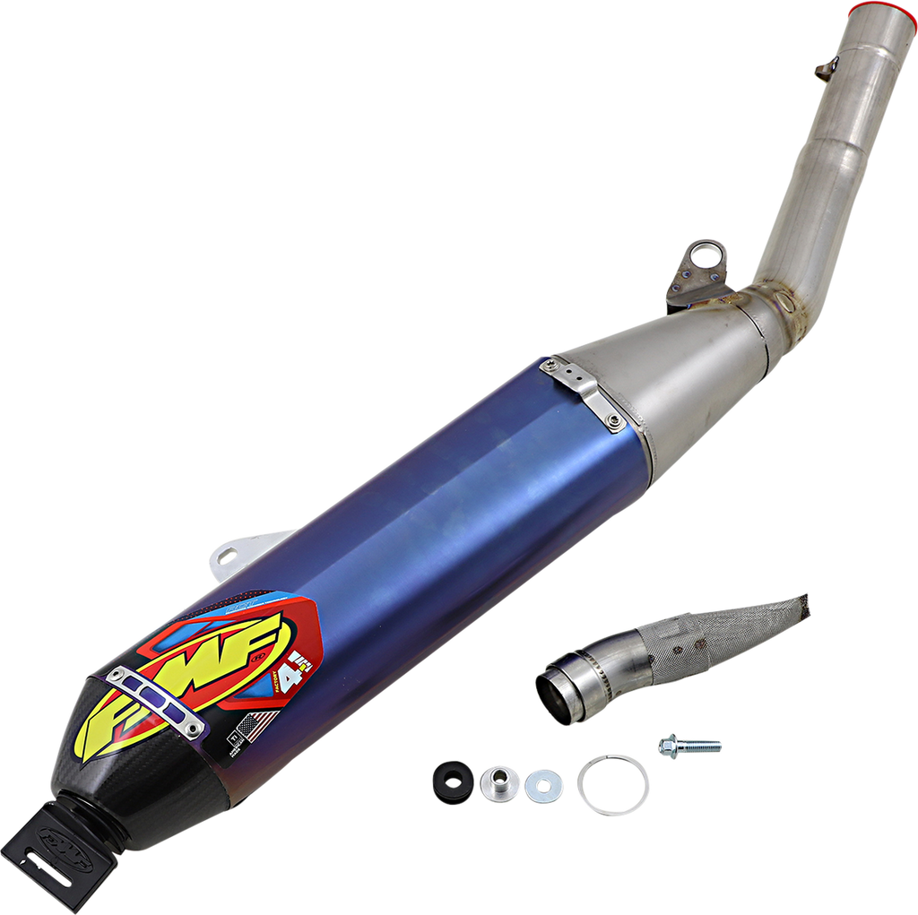 FMF Factory 4.1 RCT Muffler - Anodized Titanium 044466
