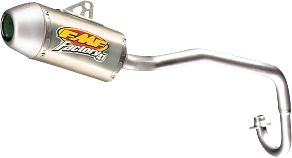 FMF Factory 4.1 Exhaust - Anodized Titanium/Stainless Steel 042381