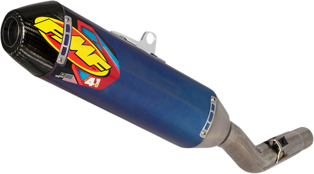 FMF Factory 4.1 RCT Muffler - Anodized Titanium 045648