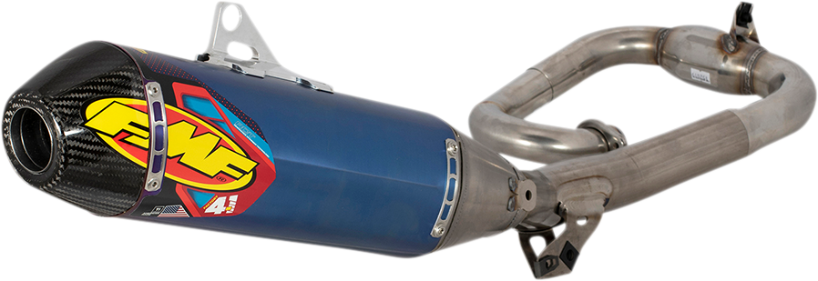 FMF 4.1 RCT Exhaust with MegaBomb - Anodized Titanium 044461