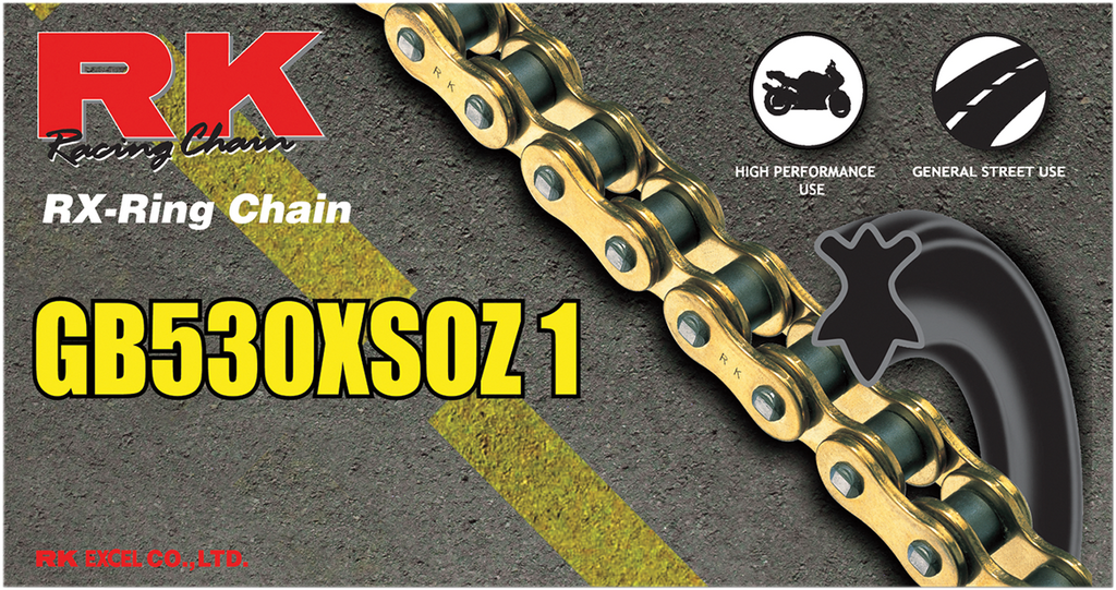 RK 530 XSOZ1 - Chain - 100 Feet 530XSOZ1-100 FT