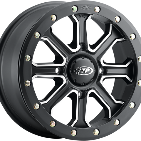 ITP Wheel - Inertia - Front/Rear - Black - 15x7 - 4/137 - 5+2 (+30 mm) 1522527727B