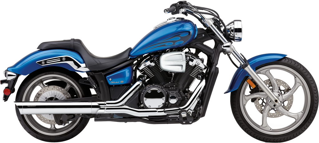 Slip On W/Scalloped Tip Chrome Yam Stryker 11 18