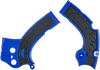 ACERBIS X-Grip Frame Guards - Blue/Black - YZ 250F/450F/WR250F/450F 2640271034