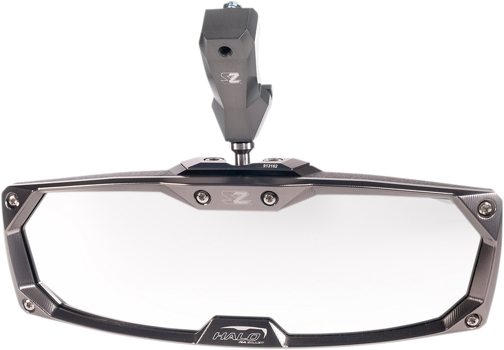 SEIZMIK Mirror - Halo R - Rear View - Rectangle - Silver - Defender 56-18015