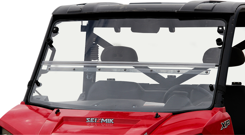 SEIZMIK Folding Windshield - Polycarbonate - Ranger 50-23079KIT