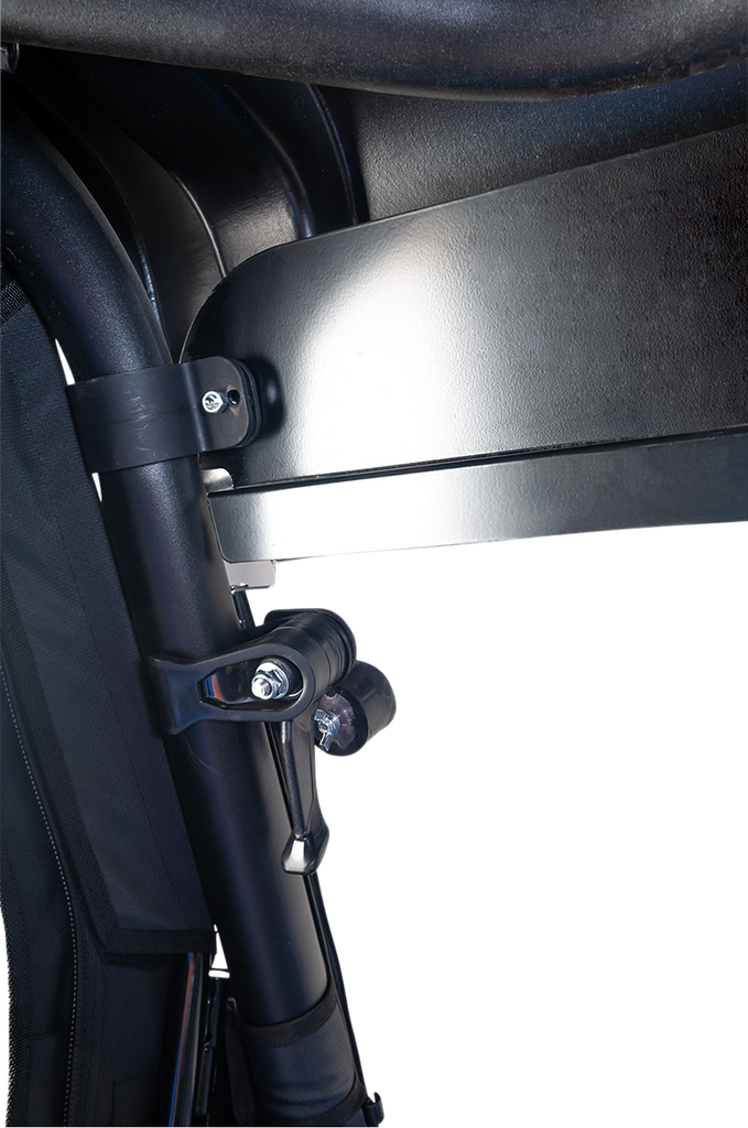 SEIZMIK Folding Windshield - Polycarbonate - Mule 50-26094KIT