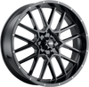 ITP Wheel - Hurricane - Front/Rear - Black - 20x6.5 - 4/156 - 4+2.5 (+10 mm) 2022518705B
