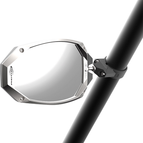 SEIZMIK Mirror - Photon - Side View - Oval - Black/Silver - 2