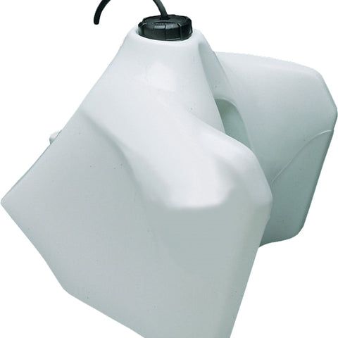 Fuel Tank 5.8 Gal White W/Black Cap