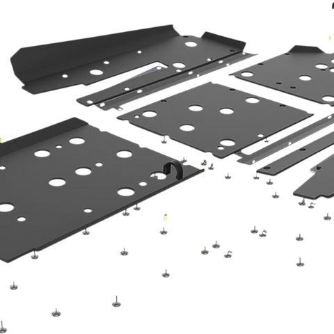 SEIZMIK Skid Plate - 2 Seat - Turbo 76-10166KIT