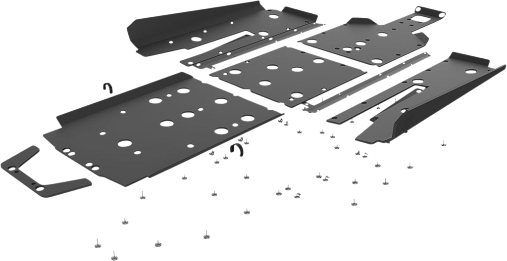 SEIZMIK Skid Plate - 2 Seat - Pro XP - Pkg. 1 of 2 76-10167KIT