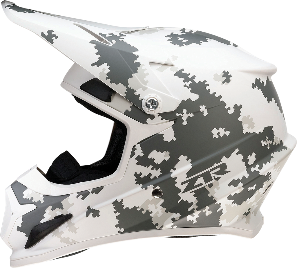 Z1R Rise Helmet - Snow Camo - White/Gray - Small 0120-0713
