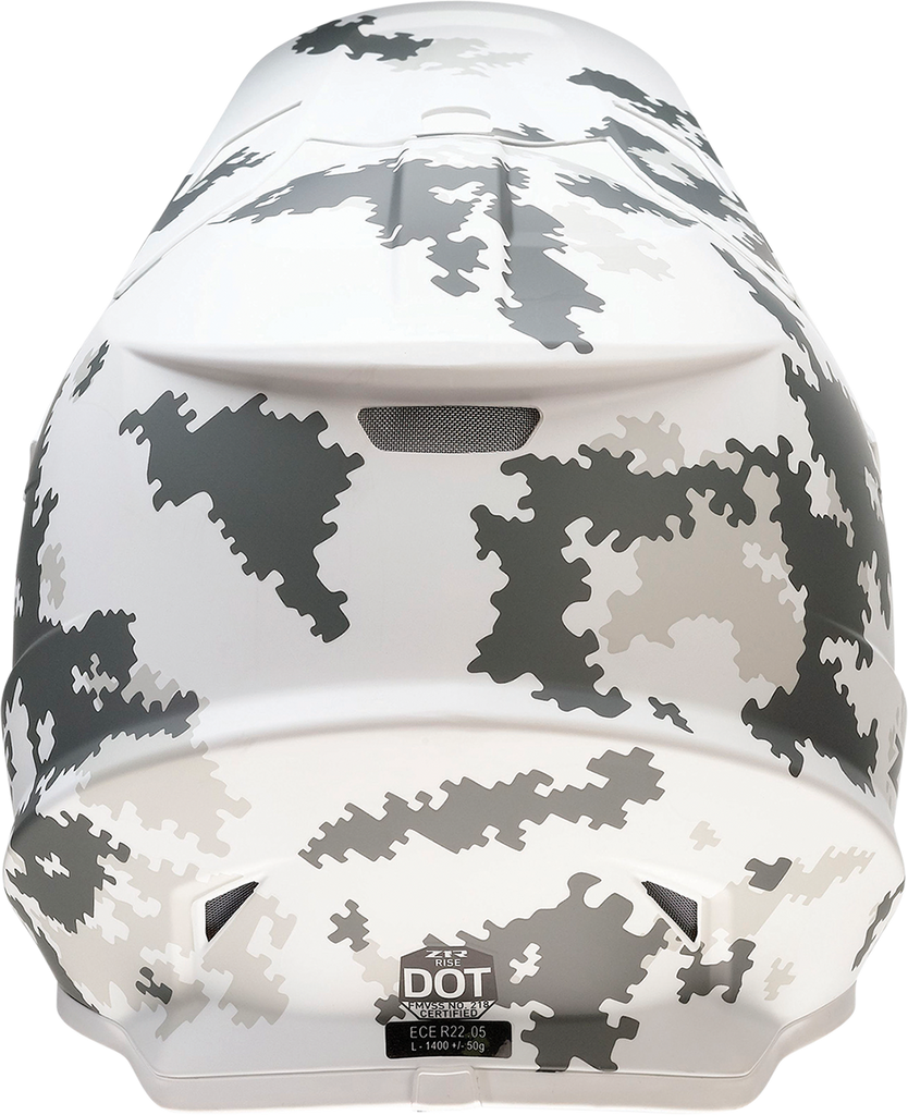 Z1R Rise Helmet - Snow Camo - White/Gray - 2XL 0120-0717