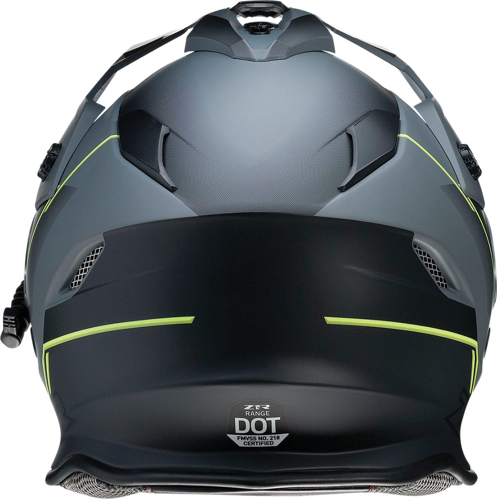 Z1R Range Helmet - Bladestorm - Gray/Black/Hi-Viz Yellow - Medium 0101-14067