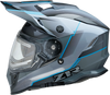 Z1R Range Helmet - Bladestorm - Gray/Black/Blue - Medium 0101-14061