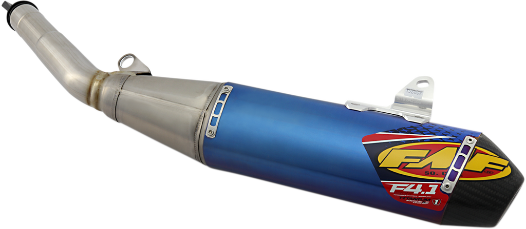 FMF Factory 4.1 RCT Muffler - Anodized Titanium 044455