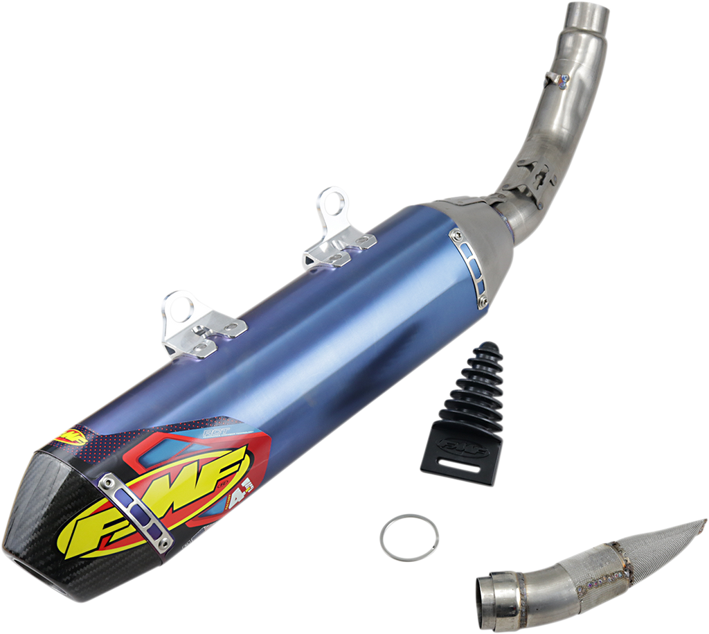 FMF Factory 4.1 RCT Muffler - Anodized Titanium 045629