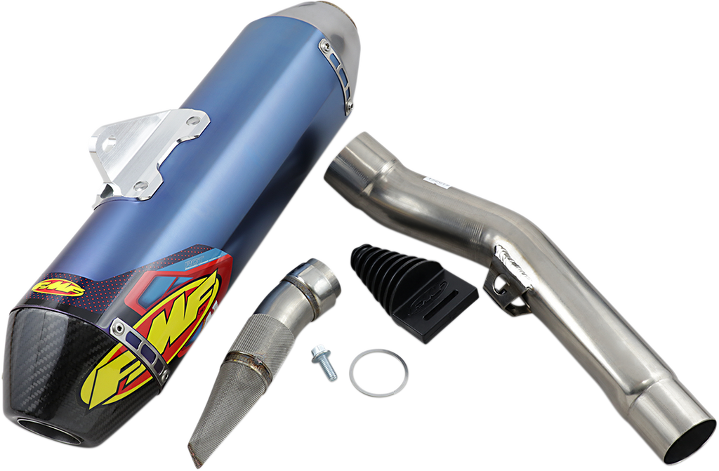 FMF Factory 4.1 RCT Muffler - Anodized Titanium 042376