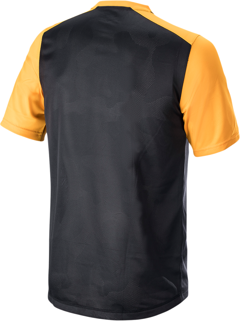 ALPINESTARS Alps 4.0 V2 Short-Sleeve Jersey - Black/Tangerine/White - Large 1765922-1402-LG