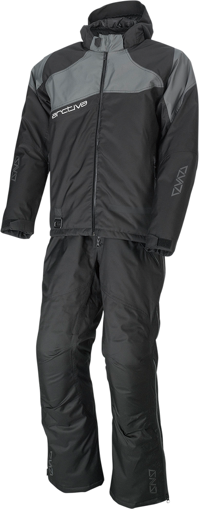 ARCTIVA Pivot 5 Hooded Jacket - Black/Gray - Large 3120-2056