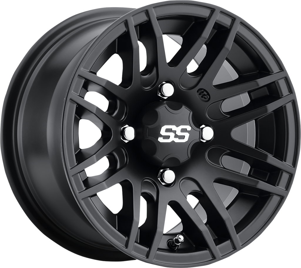 ITP SS316 Alloy Wheel - Front/Rear - Machined Black - 12x7 - 4/137 - 4+3 1228558536B