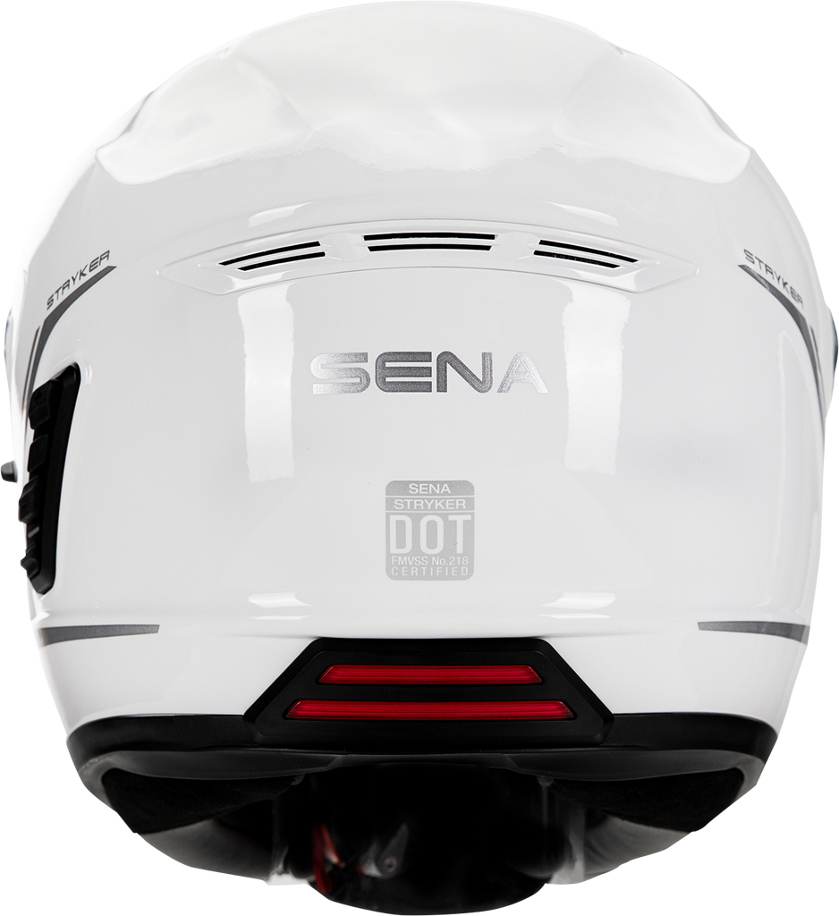 SENA Stryker Helmet - Glossy White - Large STRYKER-GW00L1