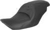 SADDLEMEN RoadSofa* Seat - without Backrest - Black w/ Black Stitching - GL1800 '14-'17 H23-20-187