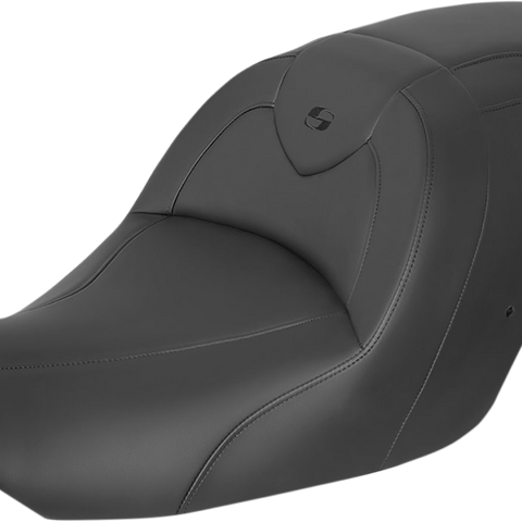 SADDLEMEN RoadSofa* Seat - without Backrest - Black w/ Black Stitching - GL1800 '14-'17 H23-20-187