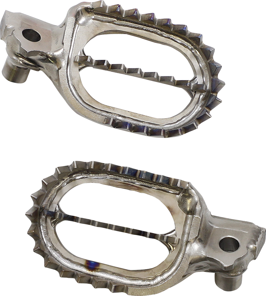 MOOSE RACING Titanium Footpegs - Yamaha 50610-SPTF-00Y