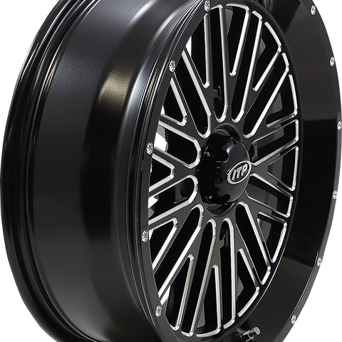 ITP Wheel - Momentum - Front/Rear - Black/Milled - 18x6.5 - 4/156 - 4+2.5 (+10 mm) 1822743731B