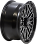ITP Wheel - Momentum - Front/Rear - Black/Milled - 15x7 - 4/156 - 5+2 (+30 mm) 1522741731B
