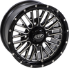 ITP Wheel - Momentum - Front/Rear - Black/Milled - 14x7 - 4/137 - 5+2 (+30 mm) 1422735731B