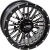 ITP Wheel - Momentum - Front/Rear - Black/Milled - 14x7 - 4/156 - 5+2 (+30 mm) 1422736731B