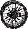 ITP Wheel - Momentum - Front/Rear - Black/Milled - 15x7 - 4/156 - 5+2 (+30 mm) 1522741731B