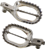 MOOSE RACING Titanium Footpegs - Suzuki 50610-SPTF-00S