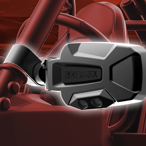 SEIZMIK Mirrors - Pursuit Night Vision - Side View - Rectangle - Black - 2