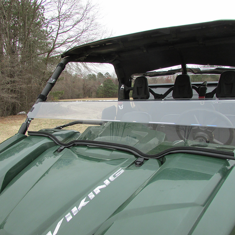 SEIZMIK Half Windshield - Hard Coated Polycarbonate - Viking 25016