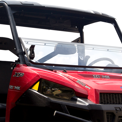 SEIZMIK Folding Windshield - Polycarbonate - Ranger 50-24001KIT