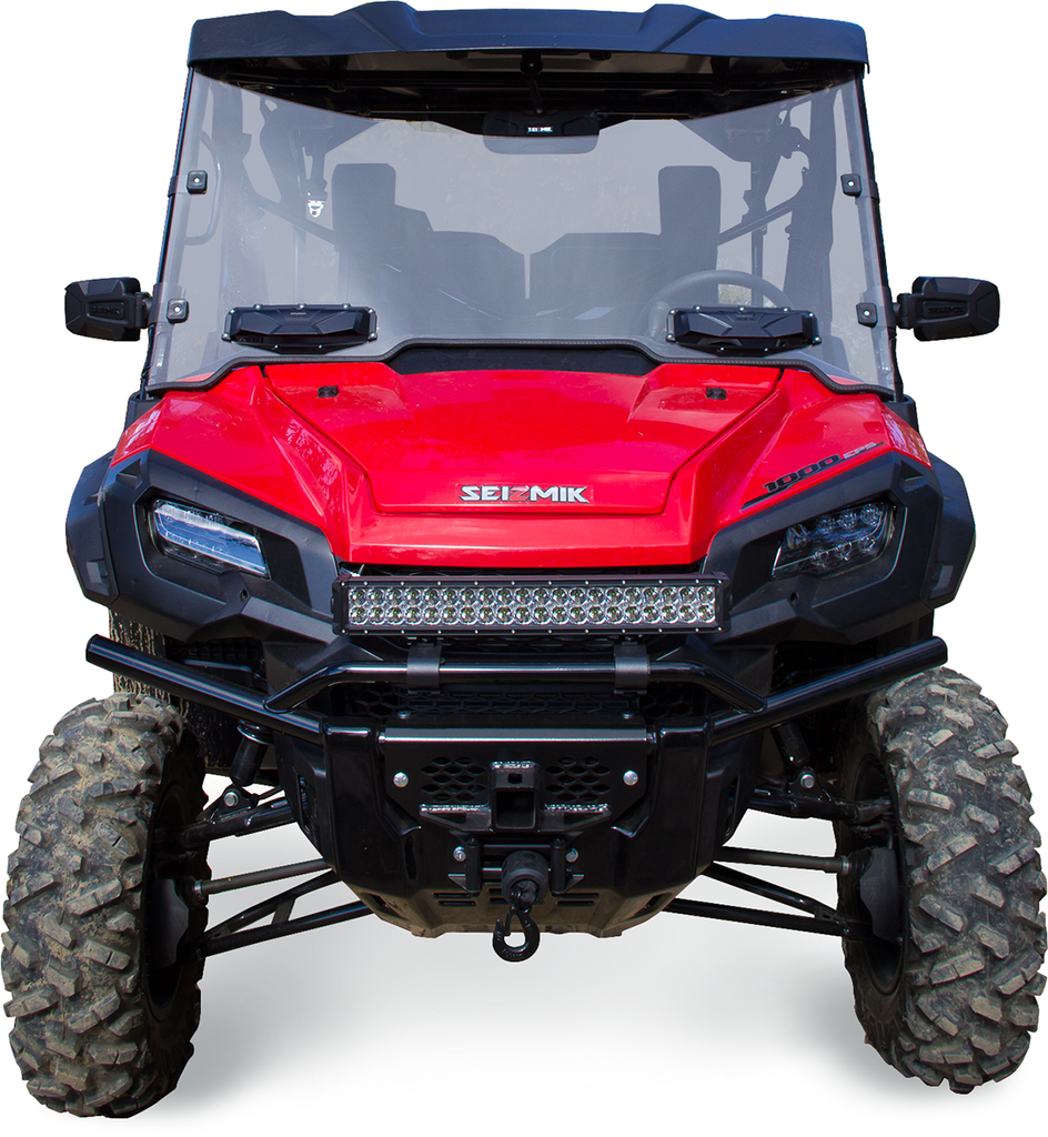 SEIZMIK Full Windshield - Vented - Pioneer 50-25032KIT