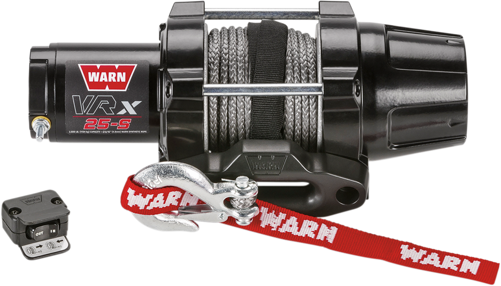 WARN VRX 25-S Winch - Handlebar Rocker Switch - Synthetic Rope 101020