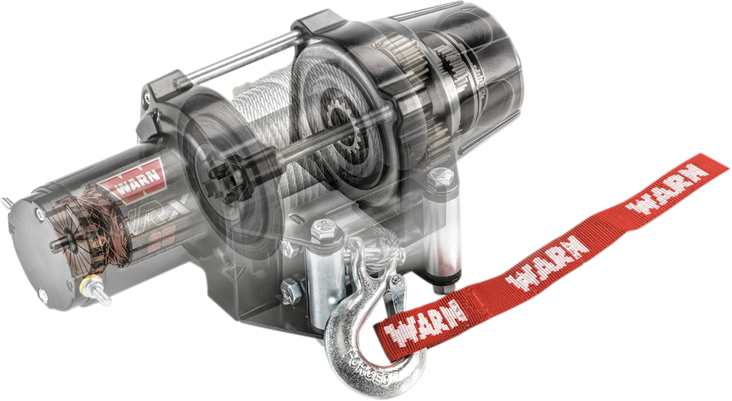 WARN VRX 25 Winch - Handlebar Rocker Switch - Wire Rope 101025