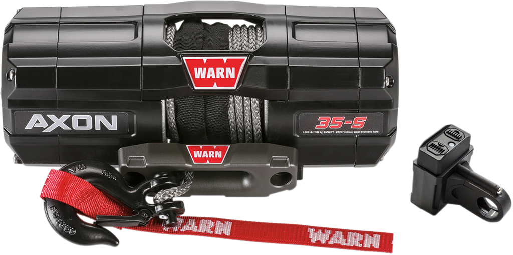 WARN AXON 35-S Winch - Synthetic Rope 101130