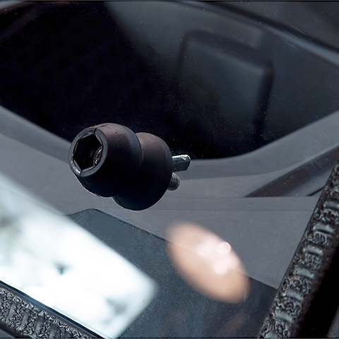 SEIZMIK Folding Windshield - Hard Coated Polycarbonate - Defender 50-25038KIT