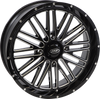 ITP Wheel - Momentum - Front/Rear - Black/Milled - 22x6.5 - 4/156 - 4+2.5 (+10 mm) 2222785731B