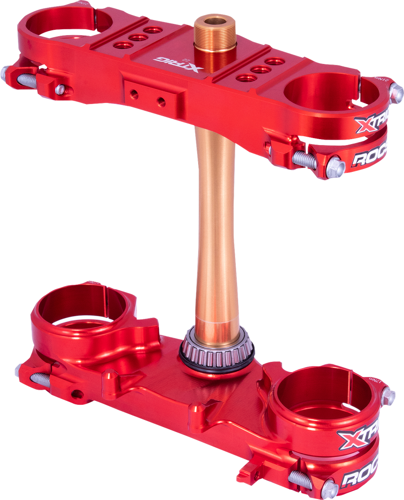 XTRIG Triple Clamp - 22 mm - Red 501330101401