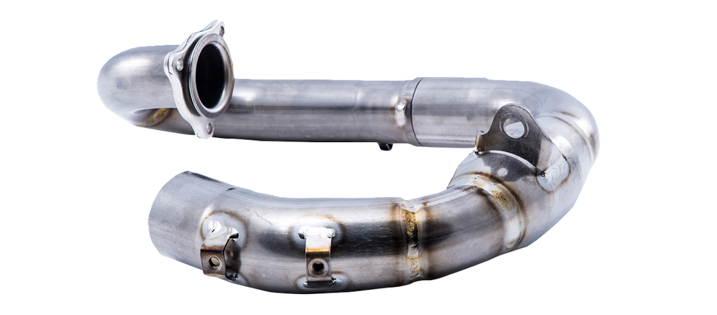 FMF MegaBomb Header - Titanium - YZ450F 044476